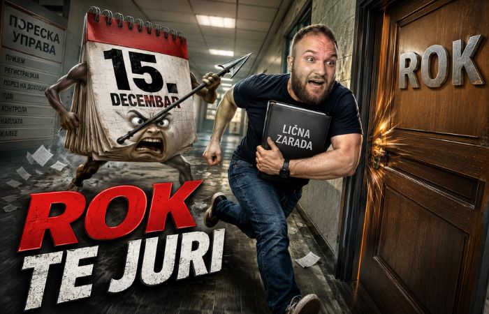 Preduzetnik na ličnoj zaradi beži od roka za prijavu lične zarade