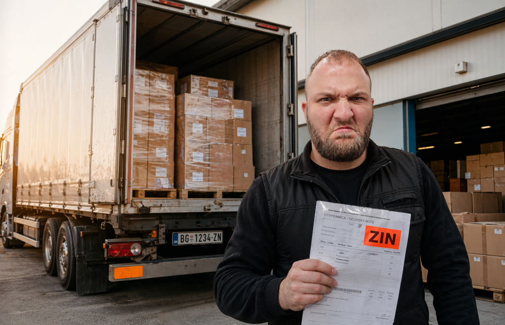 Oflajn režim elektronskih otpremnica i ZIN nalepnice