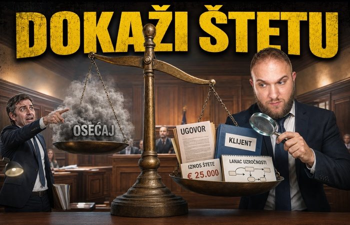 povreda zabrane konkurencije trazi dokaz stete - Zabrana konkurencije u ugovoru o radu mora imati osnov