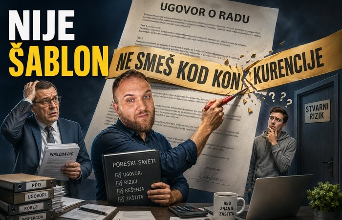 ugovor o radu ne kon - Zabrana konkurencije nije isto što i poslovna tajna