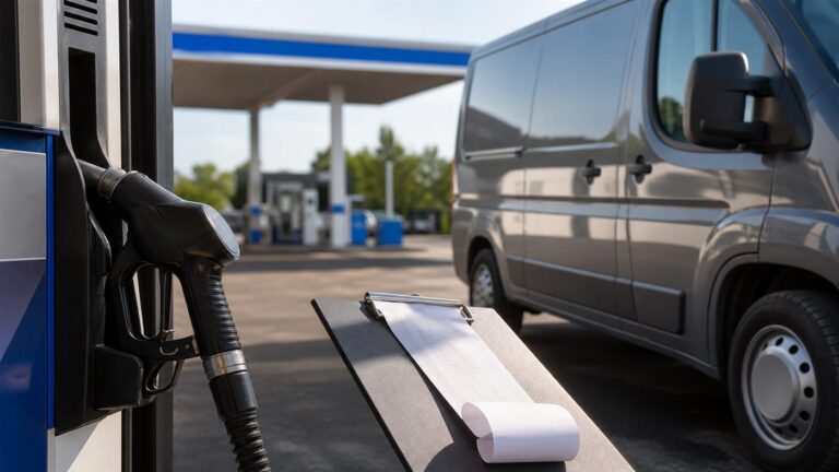 niže akcize na gorivo - sluzbeno vozilo na benzinskoj pumpi