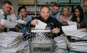 Ivan unistava papir i tako misli da je unistio potrazivanja