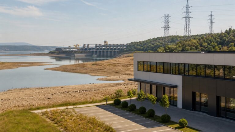 Cena struje za firme uz nizak vodostaj Dunava