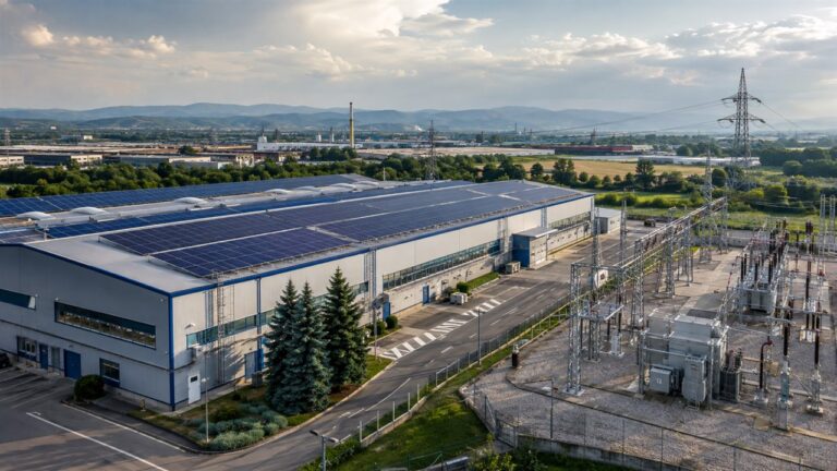 aktivni kupac električne energije sa solarnom elektranom i mrezom